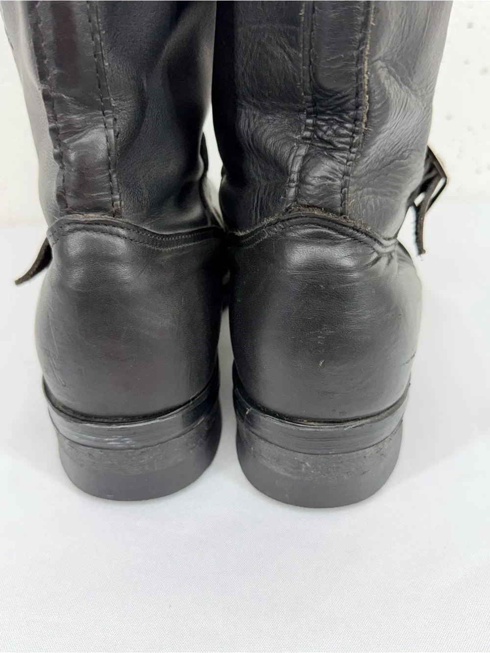 Vintage CHIPPEWA Men's Size 13 E Engineer Motorcycle Steel Toe Boots #27863